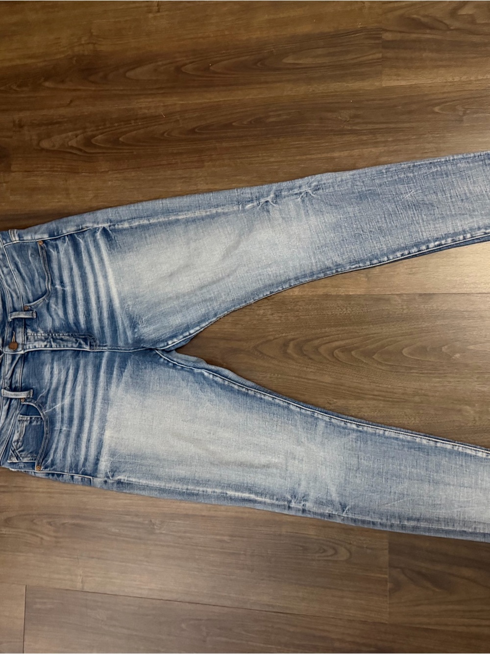 Buckle Women’s Light Blue Skinny Jeans - Faded Wash
